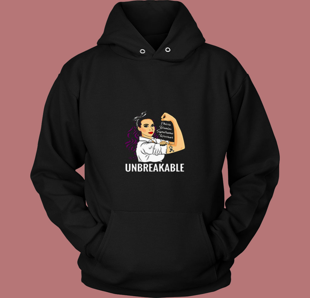 Ehlers Danlos Syndrome Awareness 80s Hoodie Ehlers Danlos Syndrome Awareness 80s Hoodie