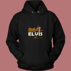 Eighty Sixth Anniversary Elvis 2021 80s Hoodie