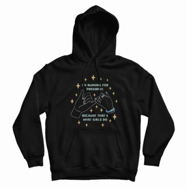 Elizabeth Warren Pinky Promise I’m Running For Presiden Hoodie