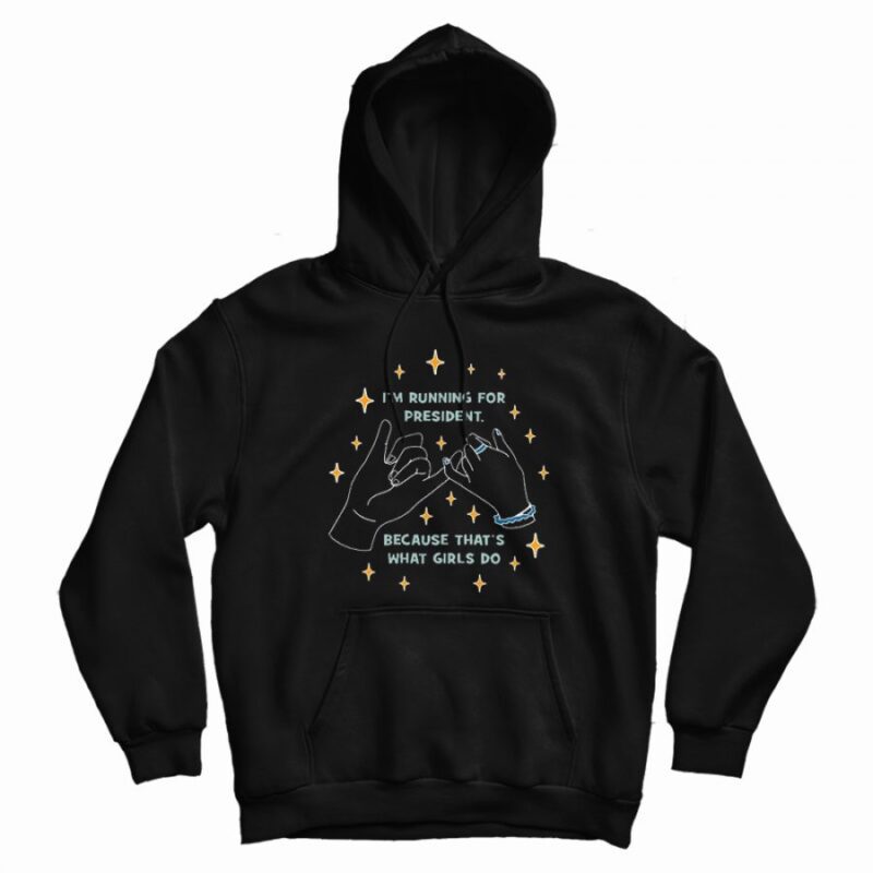 Elizabeth Warren Pinky Promise I'm Running For Presiden Hoodie Elizabeth Warren Pinky Promise I'm Running For Presiden Hoodie