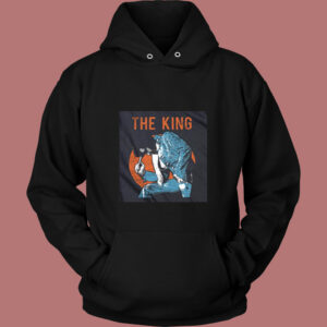 Elvis Presley Mic In Hand Concert Unisex Hoodie Vintage Hoodie