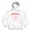 Emergency Athletic Distressed Logo Hoodie