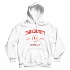 Emergency Athletic Distressed Logo Hoodie