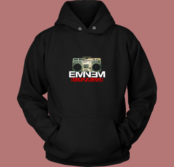 Eminem Boombox Berzerk Album Vintage Hoodie