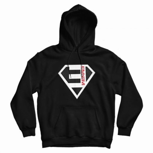 Eminem Superman Logo Hoodie Eminem Superman Logo Hoodie
