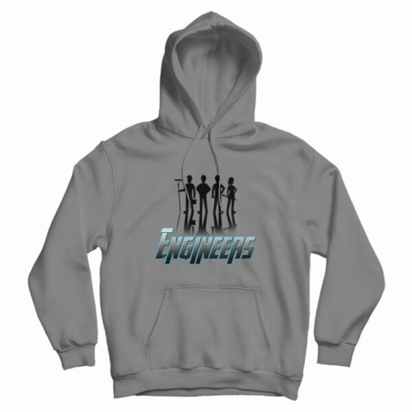 Engineer Hhh Hoodie Advanger Parody