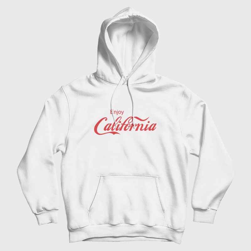 Enjoy California Coca Cola Parody Hoodie Enjoy California Coca Cola Parody Hoodie