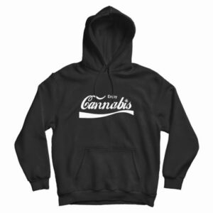 Enjoy Cannabis Coca Cola Logo Hoodie