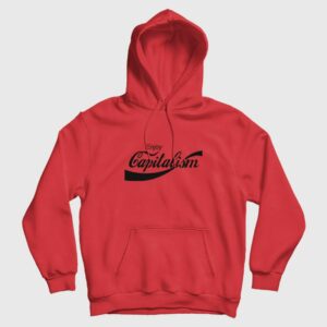 Enjoy Capitalism Coca Cola Parody Hoodie 3