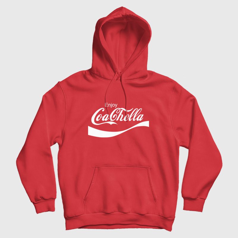Enjoy Coachella Coca Cola Parody Hoodie Enjoy Coachella Coca Cola Parody Hoodie