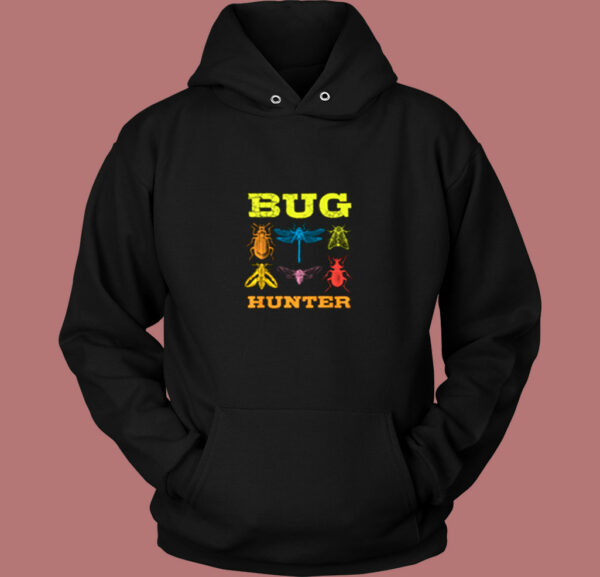Entomology Bug Hunter Vintage Hoodie