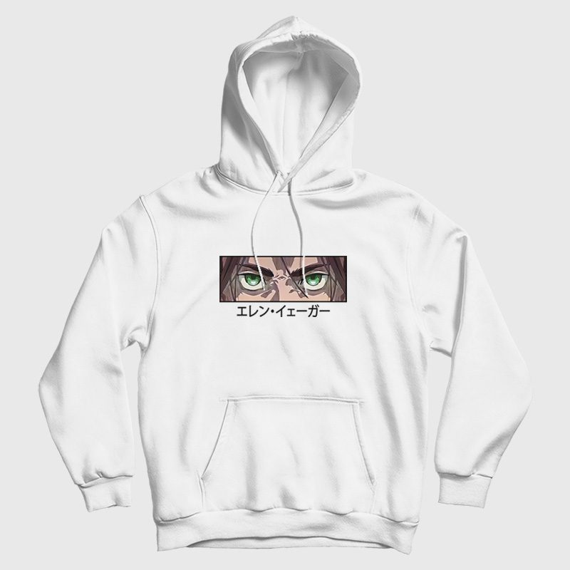Eren Yeager Eyes Attack On Titan Hoodie Eren Yeager Eyes Attack On Titan Hoodie