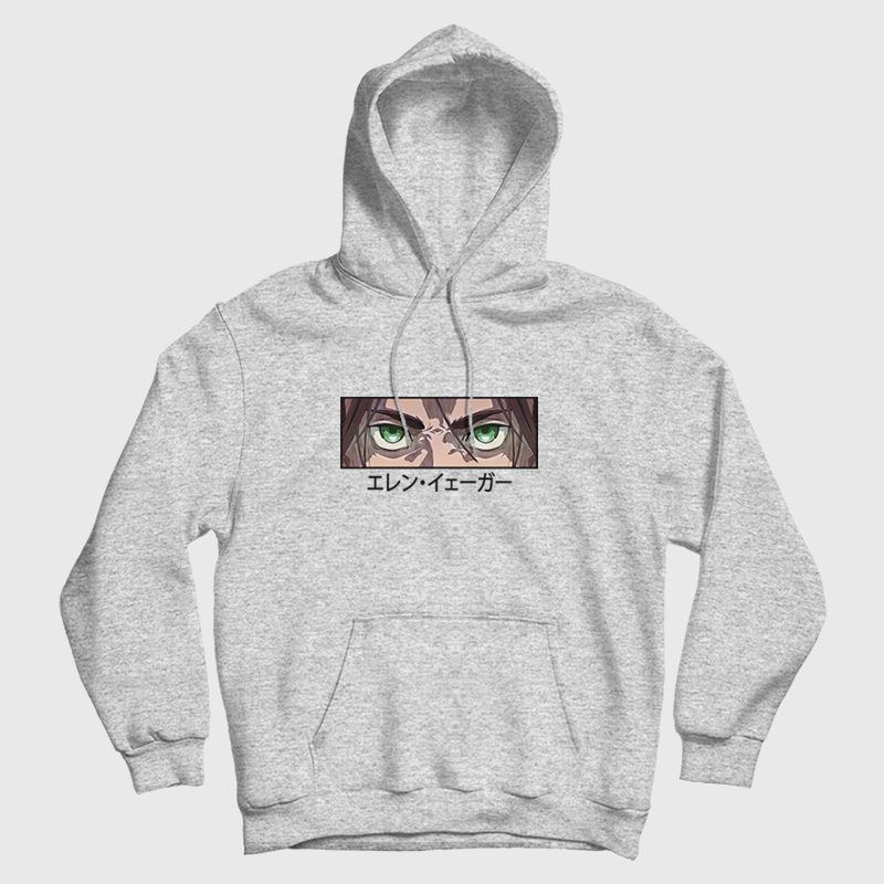 Eren Yeager Eyes Attack On Titan Hoodie Eren Yeager Eyes Attack On Titan Hoodie