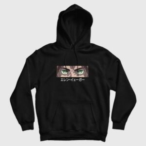 Eren Yeager Eyes Attack On Titan Hoodie 4