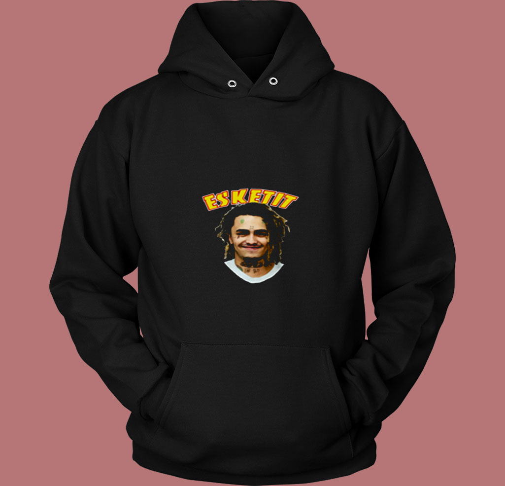 Essketit Pump Mugshot Photo 80s Hoodie Essketit Pump Mugshot Photo 80s Hoodie