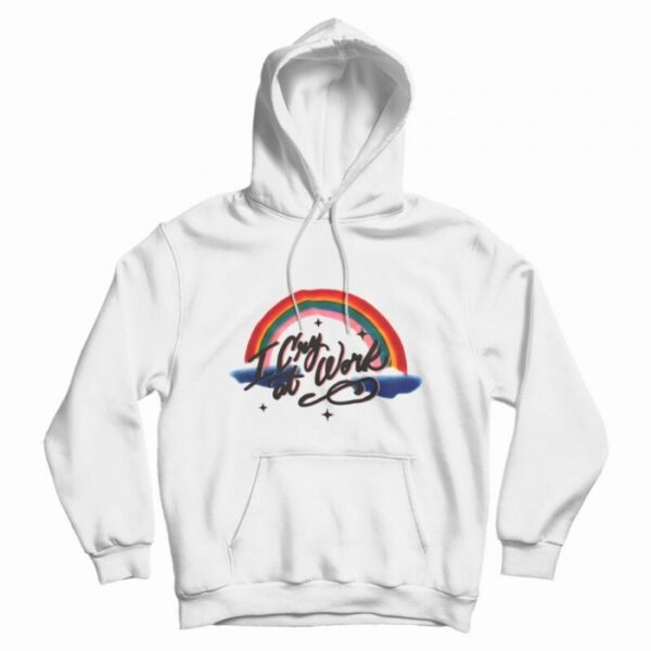 Everbody World I Cry at Work With Rainbow Hoodie
