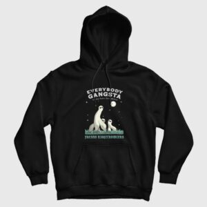 Everybody Gangsta Til the Pants Start Walkin Fresno Nightcrawlers Hoodie