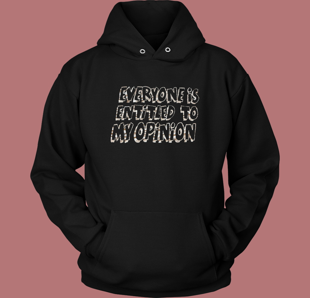 Everyone Entitled Vintage Hoodie Style Everyone Entitled Vintage Hoodie Style