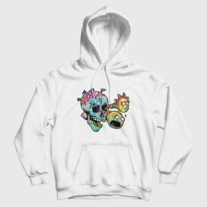 Eyeball Skull Rick and Morty Hoodie