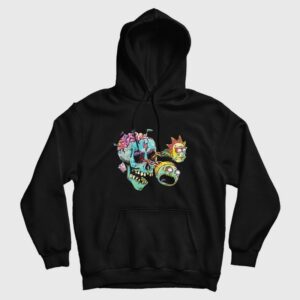 Eyeball Skull Rick and Morty Hoodie