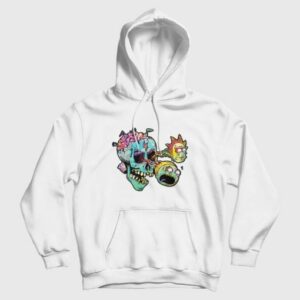 Eyeball Skull Rick and Morty Hoodie 3