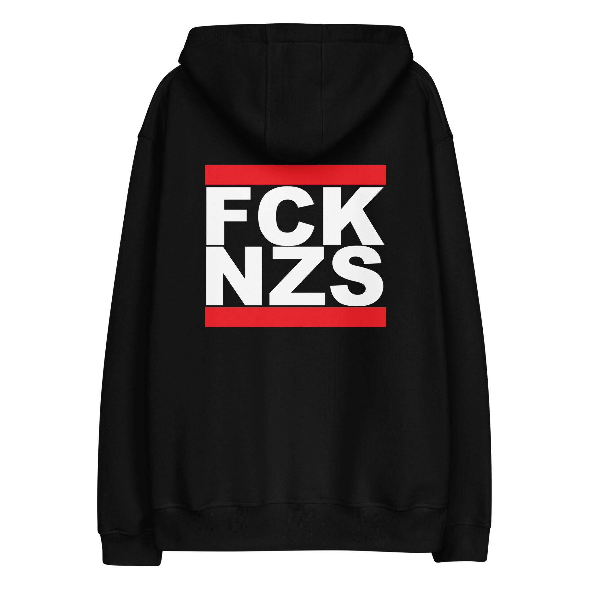 FCK NZS Antifa Back Print Premium Eco Hoodie Shop FCK NZS Antifa Back Print Premium Eco Hoodie Shop