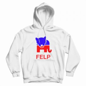 Face eating Leopard Party Logo Hoodie