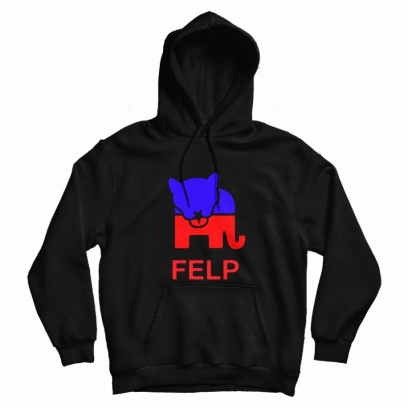 Face eating Leopard Party Logo Hoodie Face eating Leopard Party Logo Hoodie