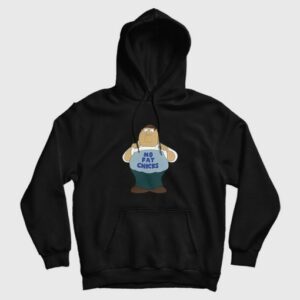 Family Guy Peter Griffin No Fat Chicks Hoodie 3