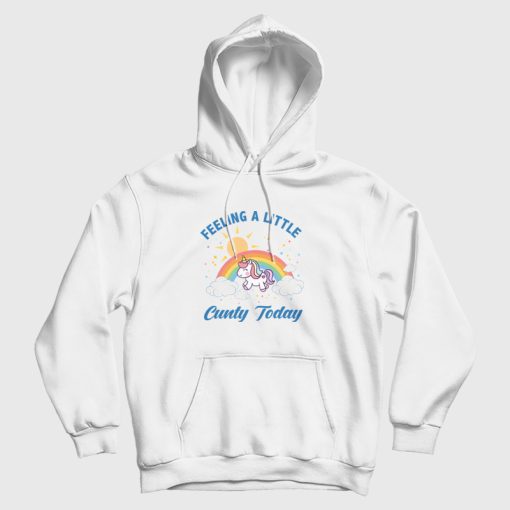 Feeling A Little Cunty Today Hoodie Feeling A Little Cunty Today Hoodie