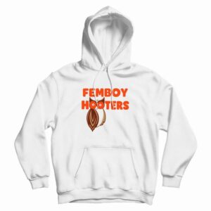 Femboy Hooters Logo Design Hoodie