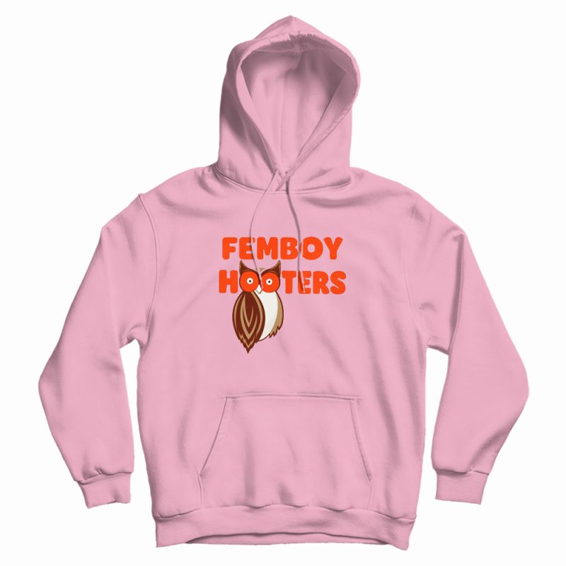 Femboy Hooters Logo Design Hoodie Femboy Hooters Logo Design Hoodie