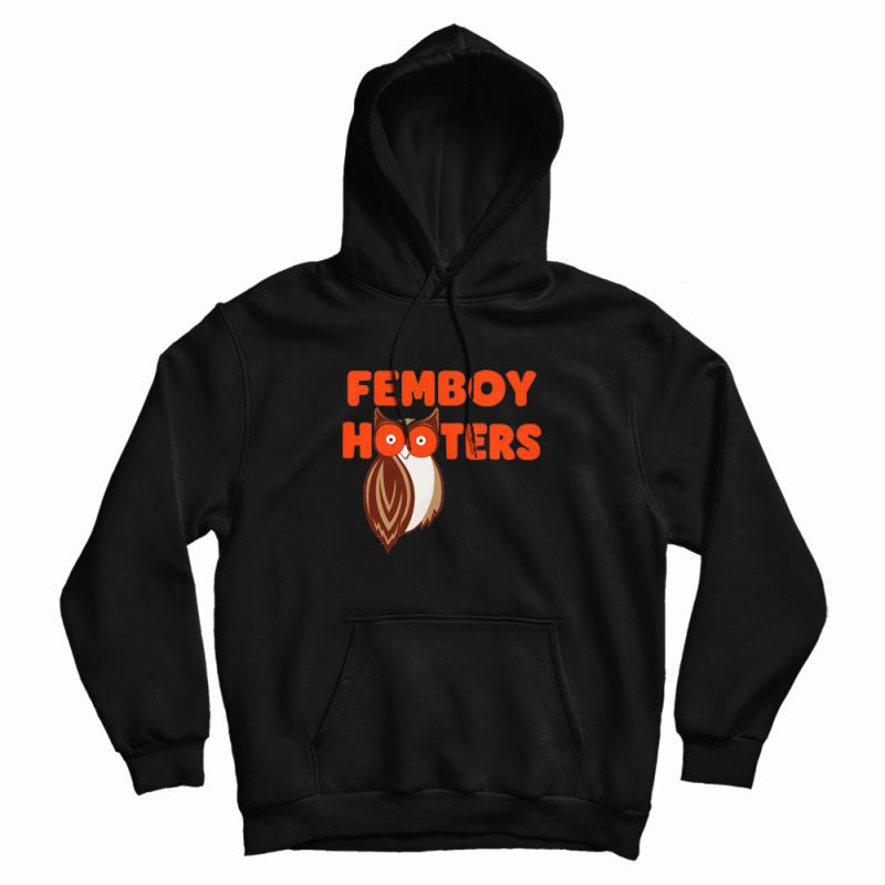 Femboy Hooters Logo Design Hoodie Femboy Hooters Logo Design Hoodie