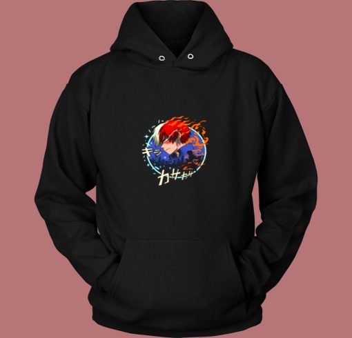 Fire And Ice My Hero Academia Vintage Hoodie Fire And Ice My Hero Academia Vintage Hoodie