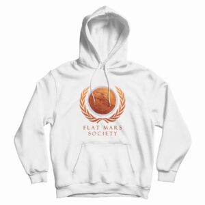 Flat Mars Society Logo Classic Hoodie 3