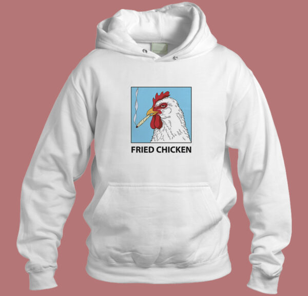 Fried Chicken Smoking Chicken Hoodie Style