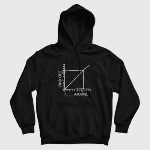 Fuck Around and Find Out Math Graph Graphic Hoodie 3