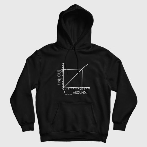 Fuck Around and Find Out Math Graph Graphic Hoodie Fuck Around and Find Out Math Graph Graphic Hoodie