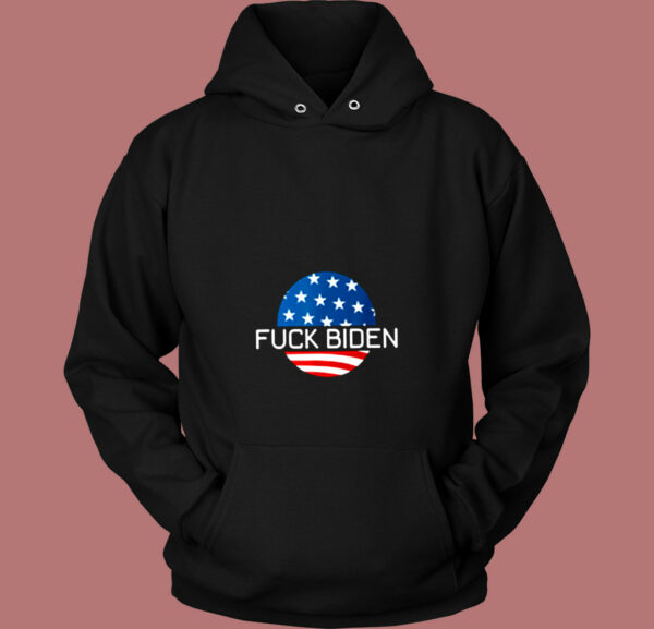 Fuck Biden Anti Joe Biden Vintage Hoodie