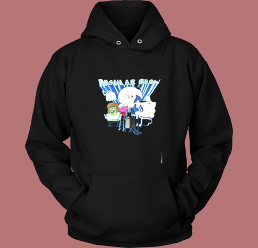 Funny Cartoon Regular Show Cast Spotlight Vintage Hoodie Funny Cartoon Regular Show Cast Spotlight Vintage Hoodie