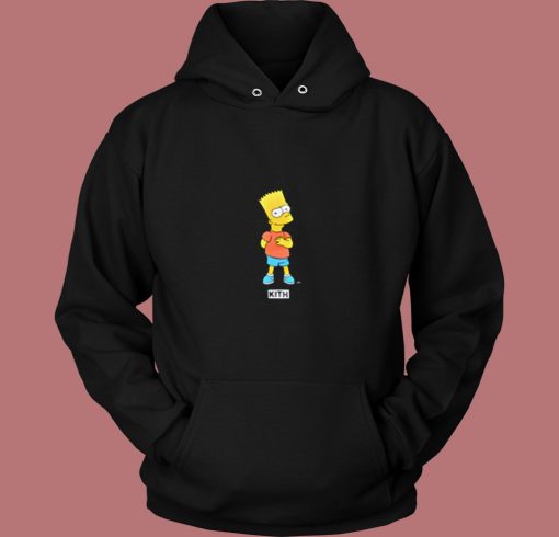Funny Kith X The Simpsons Bart 80s Hoodie Funny Kith X The Simpsons Bart 80s Hoodie