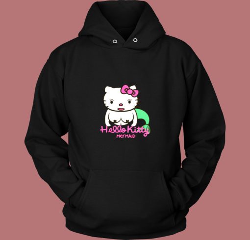 Funny Kitty Mermaid Vintage Hoodie Funny Kitty Mermaid Vintage Hoodie
