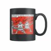 Funny vintage comic book robots weird clanking tunes mug