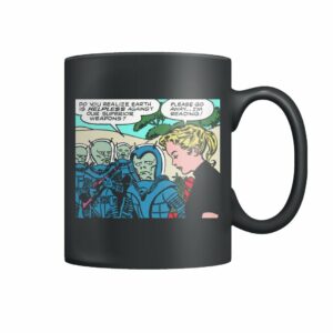 Funny vintage comic panel Please go away I’m reading mug