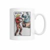 Funny vintage comic pop art This is for being stupid mug