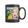Funny vintage comic pop art design mug Give up dick