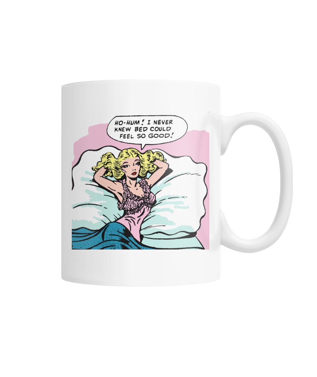 Funny vintage comic pop art design mug Ho-hum Funny vintage comic pop art design mug Ho-hum