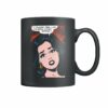 Funny vintage comic pop art design mug still in high school!