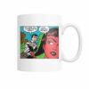 Funny vintage comic pop art little imp of Satan mug