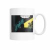Funny vintage comic pop art why did you grow that beard mug
